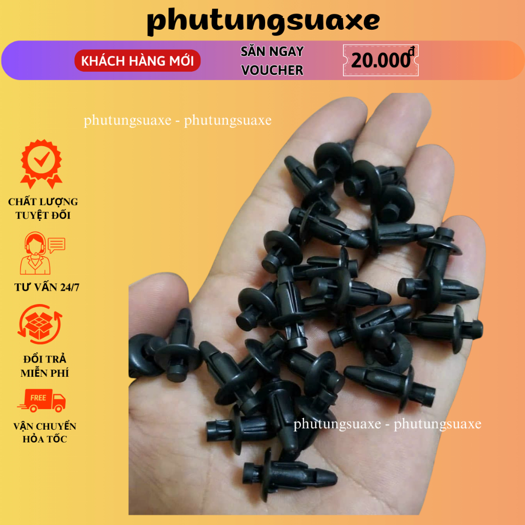ỐC BẤM DÀN ÁO WINNER GIÁ SỈ phutungsuaxe