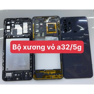 Bộ xương+ vỏ+khay sim+kính camera+phím điện thoại sam sung a32 -ráp máy chuẩn zin