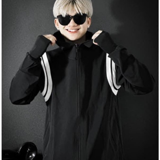 Áo Chống Nắng Teddy Phối Viền Trắng Chống Tia UV Cao Cấp - Áo Chống Nắng Nam Nữ Cao Cấp Phong Cách Boi Phố Bình Goll