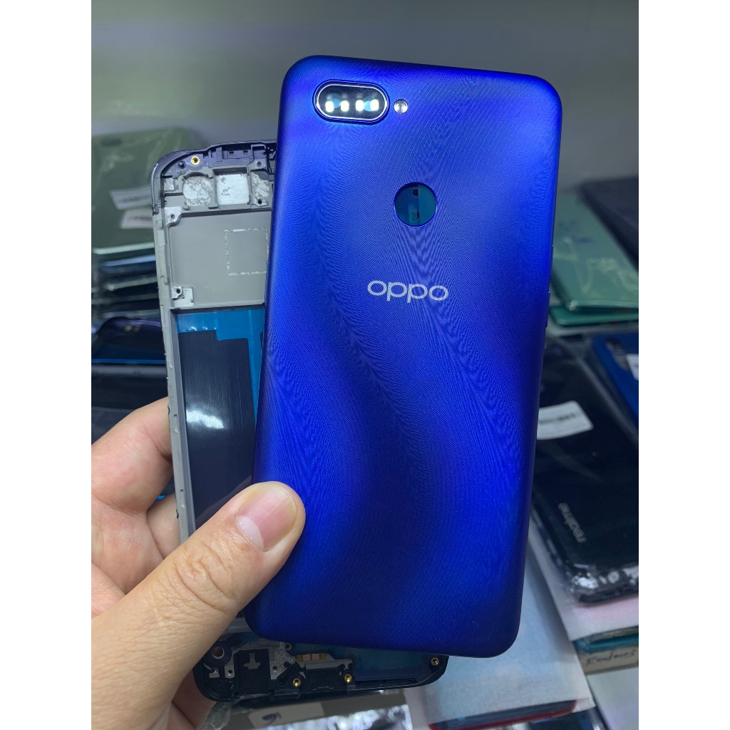 Bộ xương vỏ zin Oppo A12 - 2020  / lưng, khung xương oppo A12