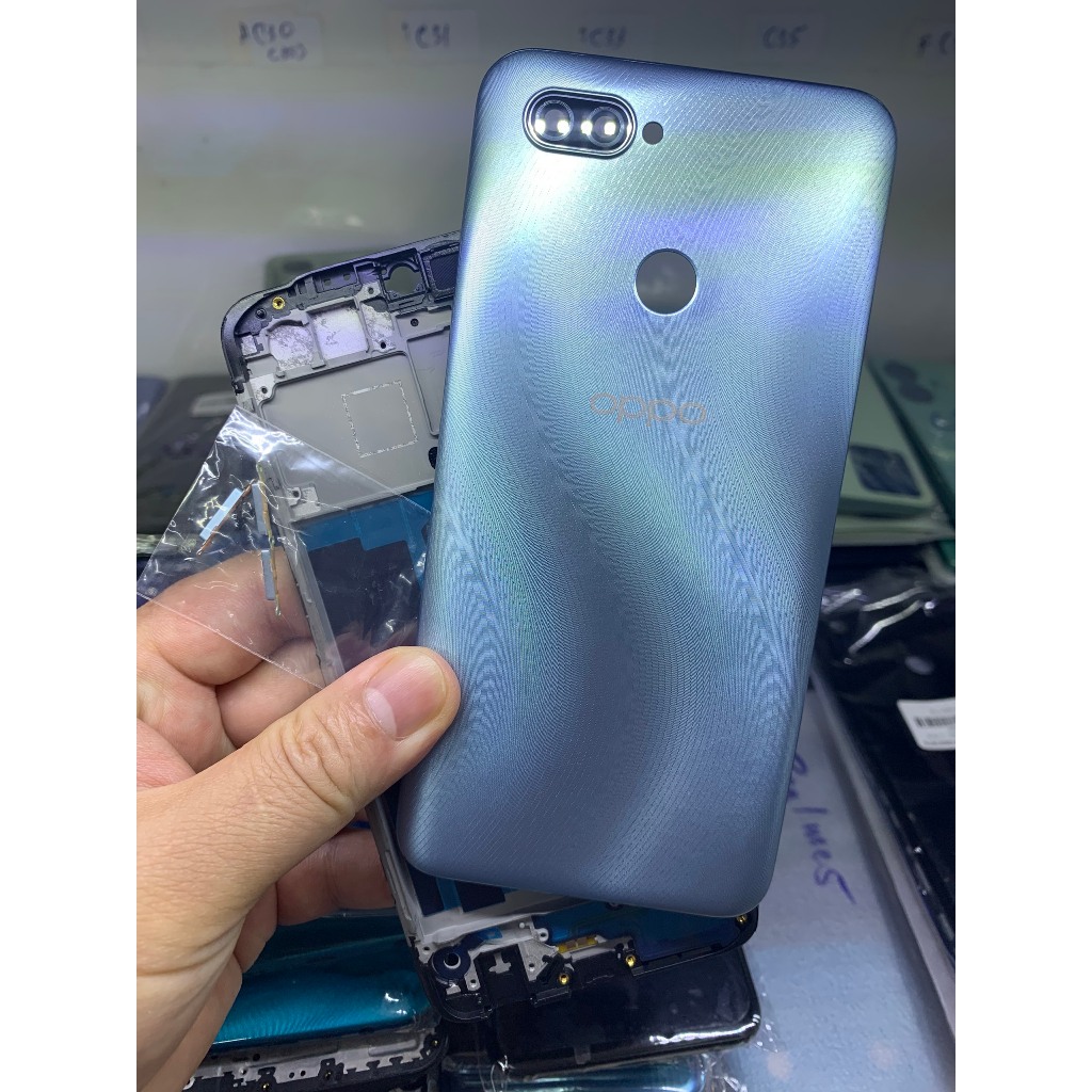 Bộ xương vỏ zin Oppo A12 - 2020  / lưng, khung xương oppo A12
