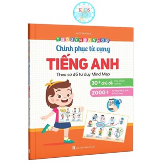 Sách Chinh Phục Từ Vựng Tiếng Anh - Theo Sơ Đồ Tư Duy Mind Map Hơn 2000 Từ  ( Kèm File Nghe Tiếng Anh)