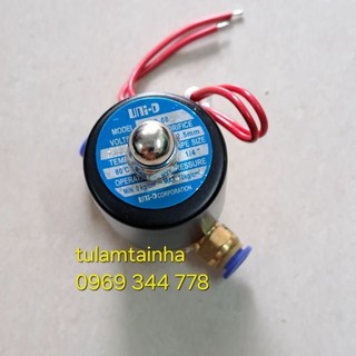Van điện từ UNI-D UD-8 phi 13mm, 220V (Thường đóng)