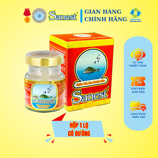 Nước Yến sào Khánh Hòa Sanest - Lọ 70ml có đường
