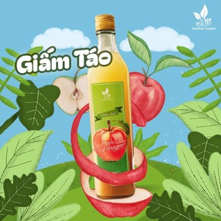 Giấm táo tự nhiên Viet Healthy 500ml (Táo New Zealand)