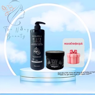 [CHÍNH HÃNG] Bộ dầu gội xả + ủ Treatment1000ml/500ml BE61 Trị Gàu Giảm Rụng Tóc Tỏi Đen TheNang