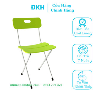 Ghế dựa xếp 3 lá sắt sơn Qui Phúc
