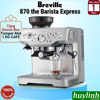 Máy pha cà phê Breville 870 XL - The Barista Espress - thương hiệu Úc - Hàng chính hãng Breville Việt Nam