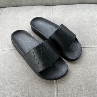 [ Ảnh Thật ] Dép nam nữ quai da dập LOGO XT YOFEET chữ y nhỏ Mã: BM 47