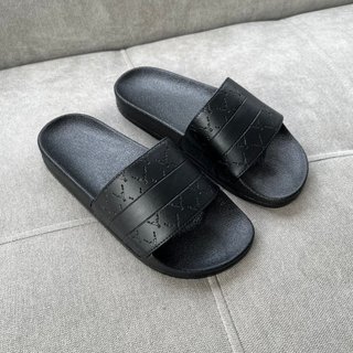 Dép lê nam nữ quai da dập LOGO XT YOFEET Mã: BM 46