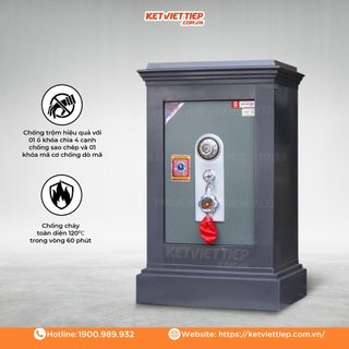 Két sắt Việt Tiệp KVT66KC Khóa Cơ Miễn Phí Vận Chuyển Toàn Quốc