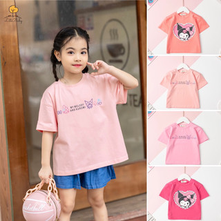 Áo mùa hè bé gái LITIBABY cotton ngắn tay Melody cho bé gái từ 26kg - 55kg