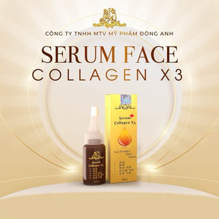 Serum collagen X3 Đông Anh 15ml tinh chất dưỡng sáng mịn da