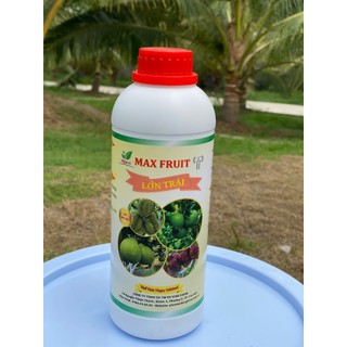 Phân bón lớn trái max fruit chai 1l - trái lớn nhanh, nặng cân, ngọt vị, dùng cho đa dạng cây ăn quả