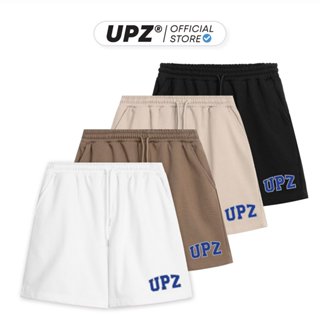  UPZ Quần Shorts Thun Nỉ Chân Cua Unisex Chữ UPZ  4 Màu  