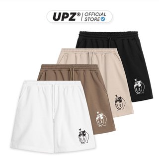 UPZ Quần Shorts Thun Nỉ Chân Cua Unisex Unicorn Babe (4 Màu)