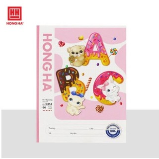 Vở 4 ô ly - 5 ô ly- 96 trang hồng hà class abc - 0314 - 0332 - 0371