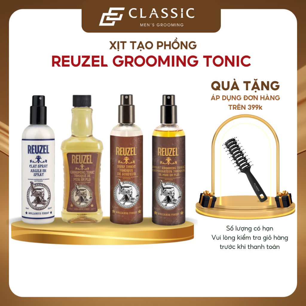 Xịt tạo phồng tóc Reuzel Pomade