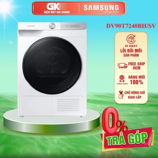 DV90T7240BH/SV - Máy Sấy Bơm Nhiệt Samsung 9kg DV90T7240BH - GIAO TOÀN QUỐC