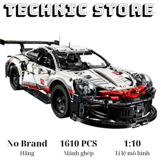 (Bản Tĩnh) Technic Mô Hình Xe 911 RSR 42096 Tỷ Lệ 1:10 Đồ Chơi Lắp Ráp 1630 Pcs