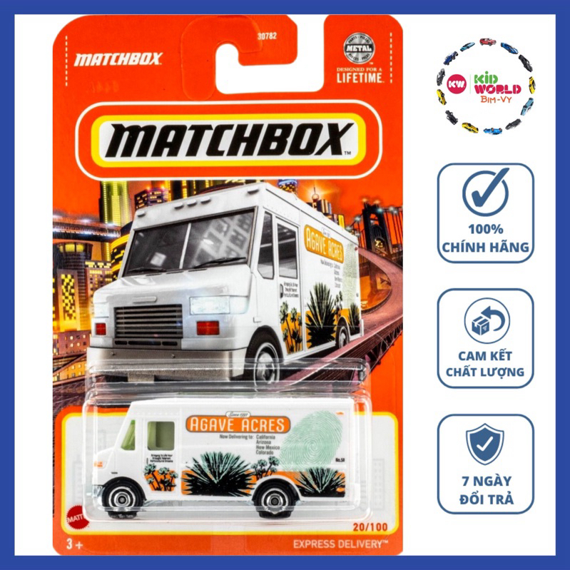 Xe mô hình Matchbox Express Delivery HVL67.