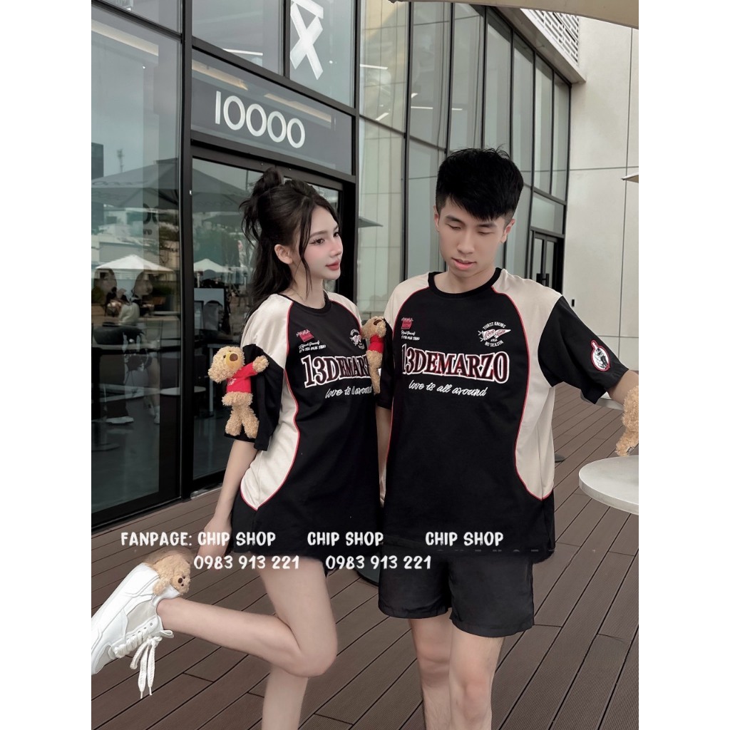 Áo gấu 13dmz mix coca bản thể thao - Hàng siêu cấp