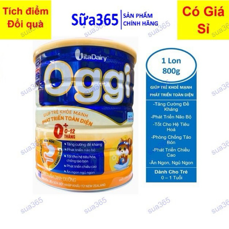 Sữa Oggi 0+ _800g - Date Luôn Mới