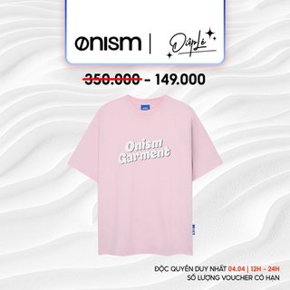 Áo thun unisex Basic Onism garment new color Hồng baby - Basic tee ONISM