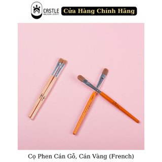 Cọ phen cán gỗ, cán vàng