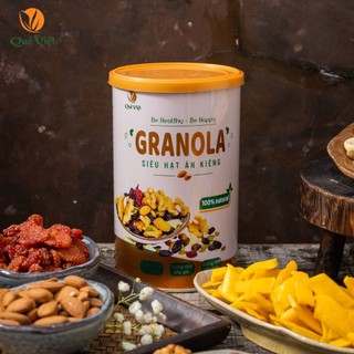 Granola ngũ cốc siêu hạt Quê Việt (500g/hộp)