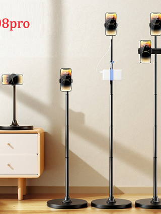 808Pro Sizibox Cây Đỡ Điện Thoại Quay Videos, Live Stream, Ghi Hình Quay Vlog Tiện Lợi, Kẹp 3 Máy Cùng Lúc
