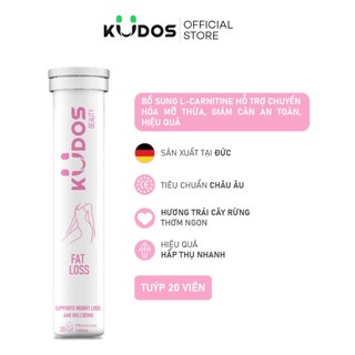 Viên sủi KUDOS FAT LOSS - Thực phẩm bảo vệ sức khỏe KUDOS FAT LOSS (20 viên/ Tuýp)
