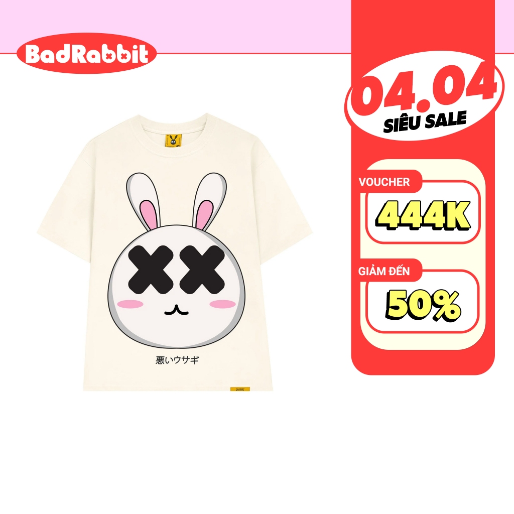 Áo Thun Unisex Bad Rabbit - CUTIE RABBIT TEE - Local Brand Chính Hãng
