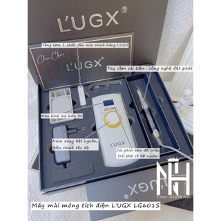 Máy mài tích điện LUGX LG601 ,máy mài 601, máy mài móng tích điện bảo hành 6 tháng, máy mài nail chính hãng