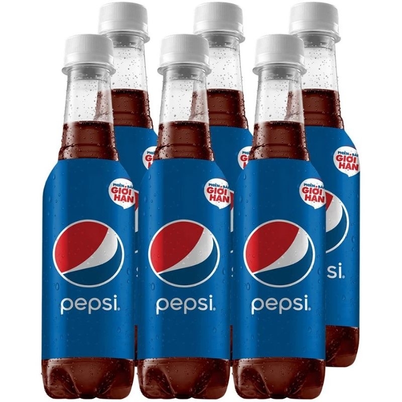 Pepsi 330ml chai nhựa - Lốc 6 chai