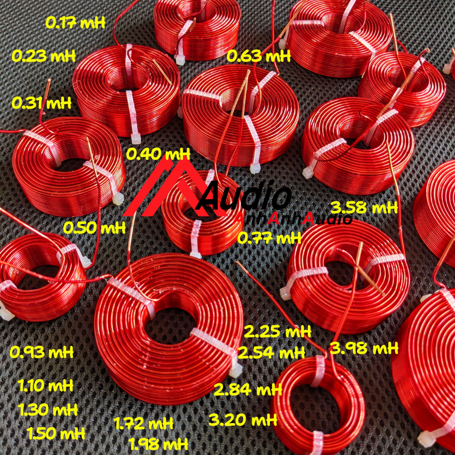 Cuộn cảm không khí dây đồng 1.0 mm màu dây lựa chọn trong phân loại