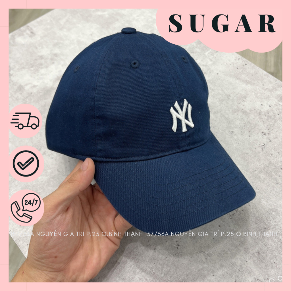 [CHÍNH HÃNG] Mũ/Nón Lưỡi Trai MLB New York xanh navy - AUTHENTIC 100%