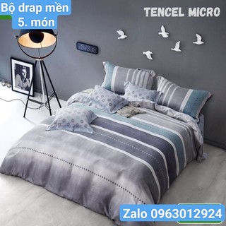 Bộ drap có mền tencel vải nhập hàn quốc đỉnh cao mát , mềm mại.