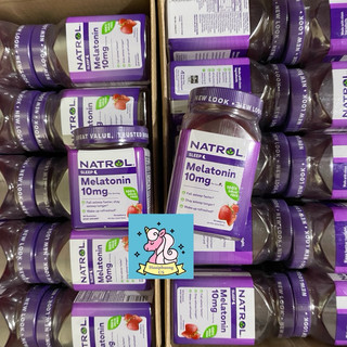 [Date xa] Kẹo dẻo Natrol vị dâu Gummies kẹo ngủ Natrol Melatonin Sleep 10mg 90 viên, chính hãng, nhập Mỹ