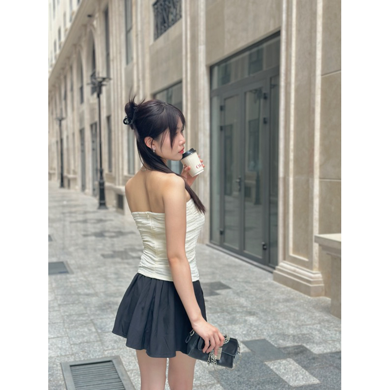 Áo ống kiểu cúp ngực form ôm body style Hàn sang chảnh - HITAO049 - HIT CLOTHING