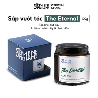 Sáp vuốt tóc nam Stephen Nolan 603: The Eternal Clay Wax 100gr