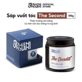 Sáp vuốt tóc nam Stephen Nolan 603 THE SECOND Styling Clay cho tóc mỏng 100g ( New )