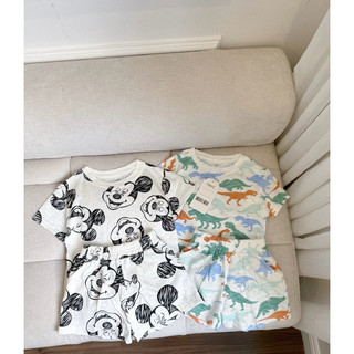 Combo set 2 bộ micky cho bé trai ảnh thật