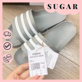 Dép Adidas Aqua Màu Xám Chống nước tuyệt đối, hàng chính hãng