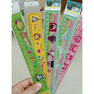 COMBO 4 CHIẾC  thước kẻ 20cm hình ngộ nghĩnh