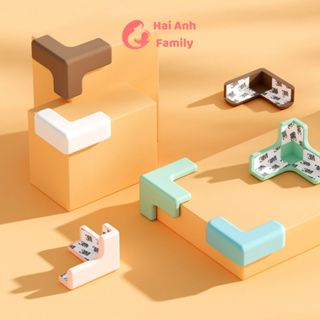 Chặn góc bàn, góc tủ, cạnh kính Silicon cao cấp an toàn cho bé
