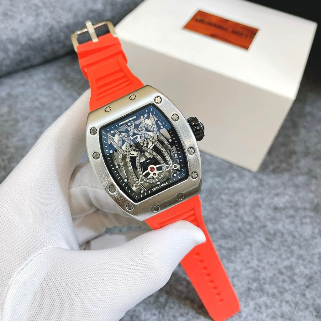 Đồng hồ nam Richad Mlle RM19-01, size mặt 44mm, chống nước 3ATM, máy pin,kính khoáng, 3 kim, bảo hành máy 12 tháng