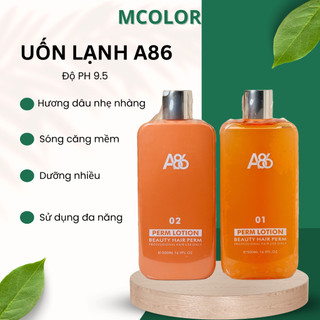 Thuốc uốn lạnh A86 dạng gel không hôi nồng sóng căng mềm dung tích 500ml