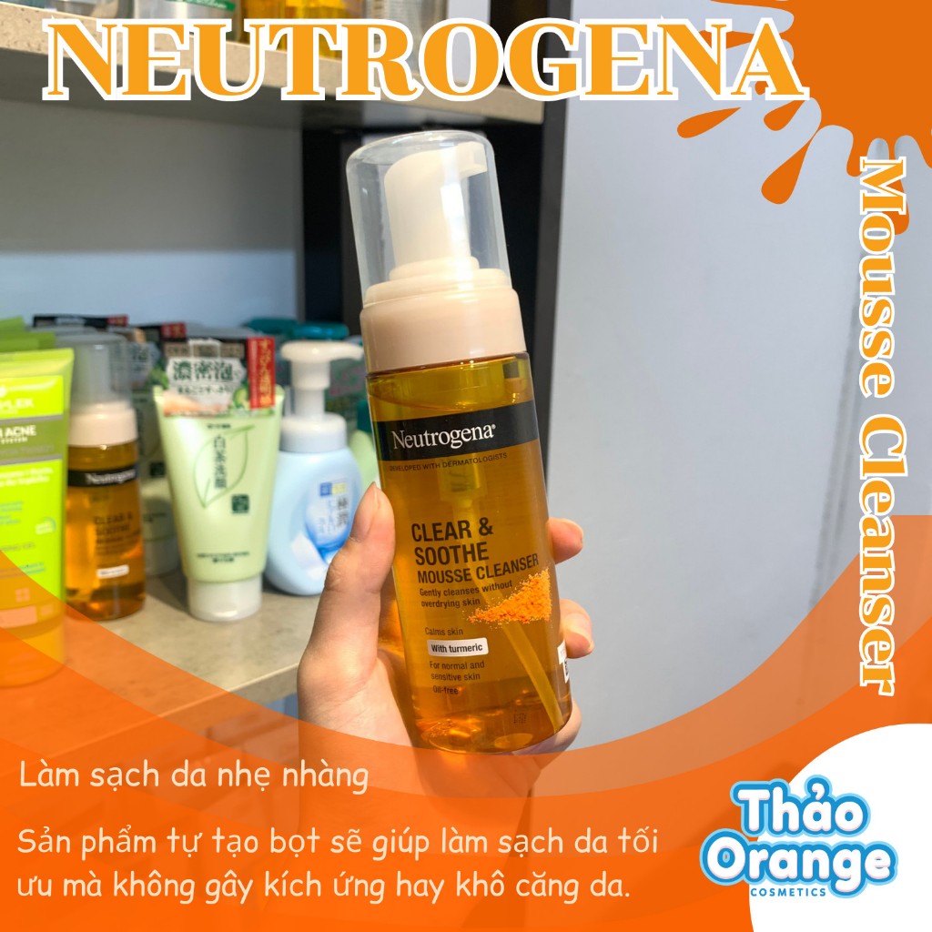 sữa rửa mặt neutrogena nghệ