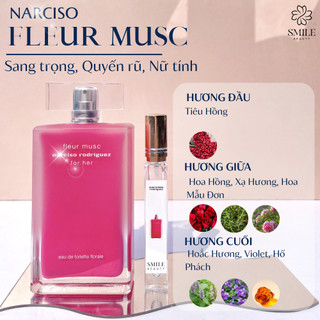 Nước hoa N.a.r nữ các loại 10ml (mẫu thử)